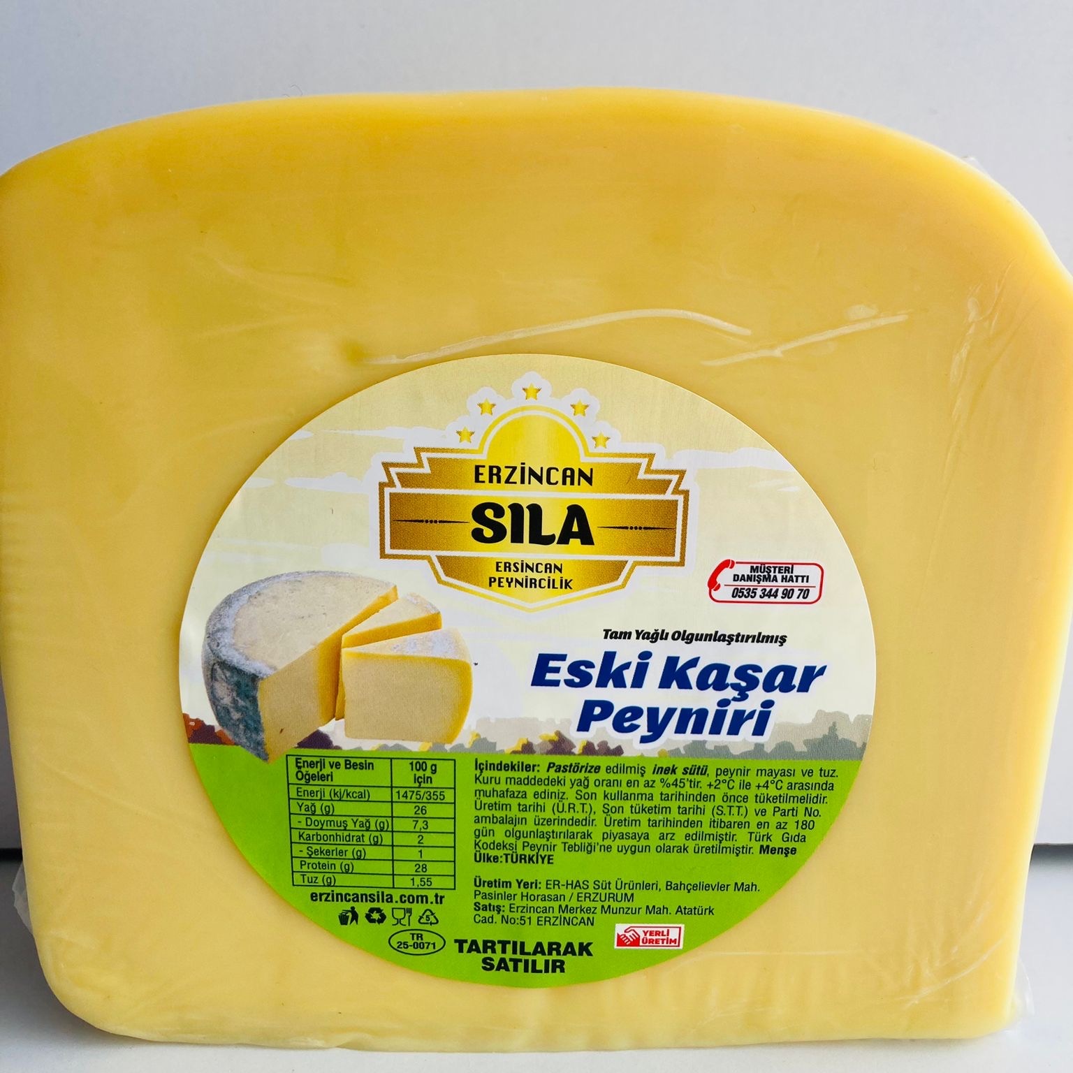 Eski kaşar peyniri 
