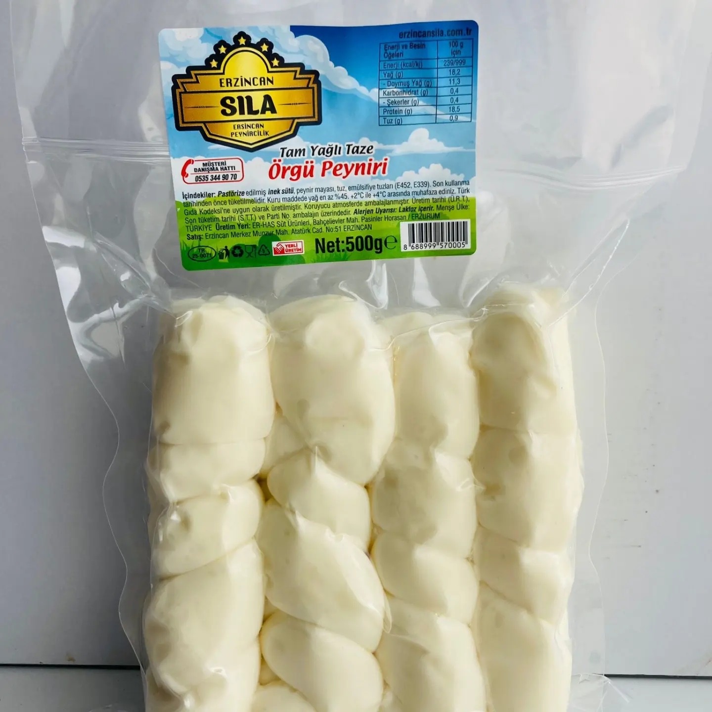 Örgü Peyniri 500 gr.